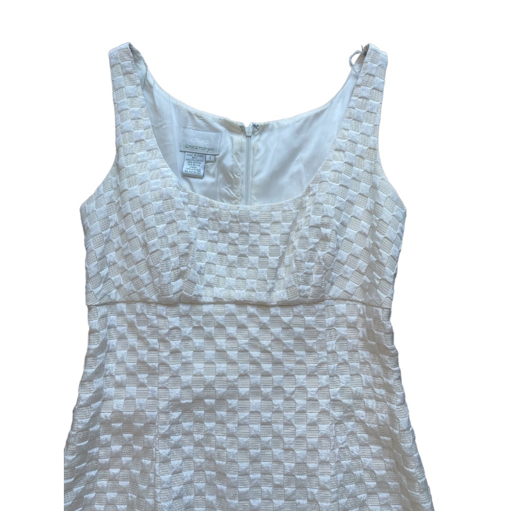 Vintage Donna Morgan Mini Dress - Size 6 - Picture 3 of 10